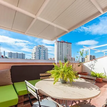 Feriehus Adosado Con Piscina En La Playa *